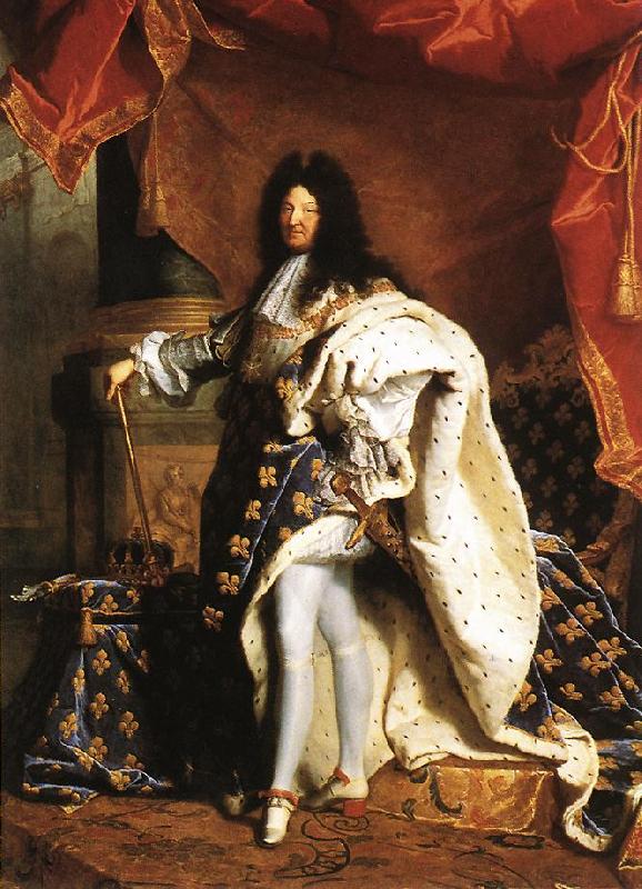 RIGAUD, Hyacinthe Portrait of Louis XIV gfj Germany oil painting art